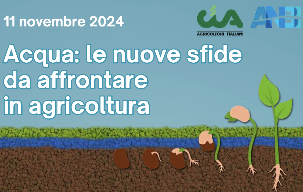 Acqua: le nuove sfide da affrontare in agricoltura